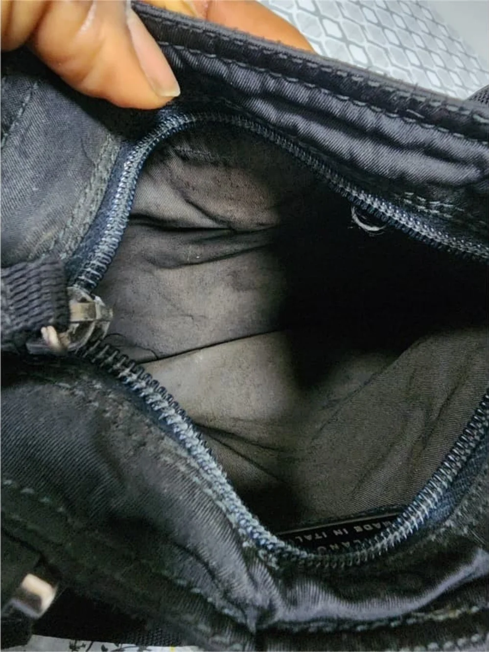 Prada Black Nylon Crossbody Bag - Men's Shoulder Pouch